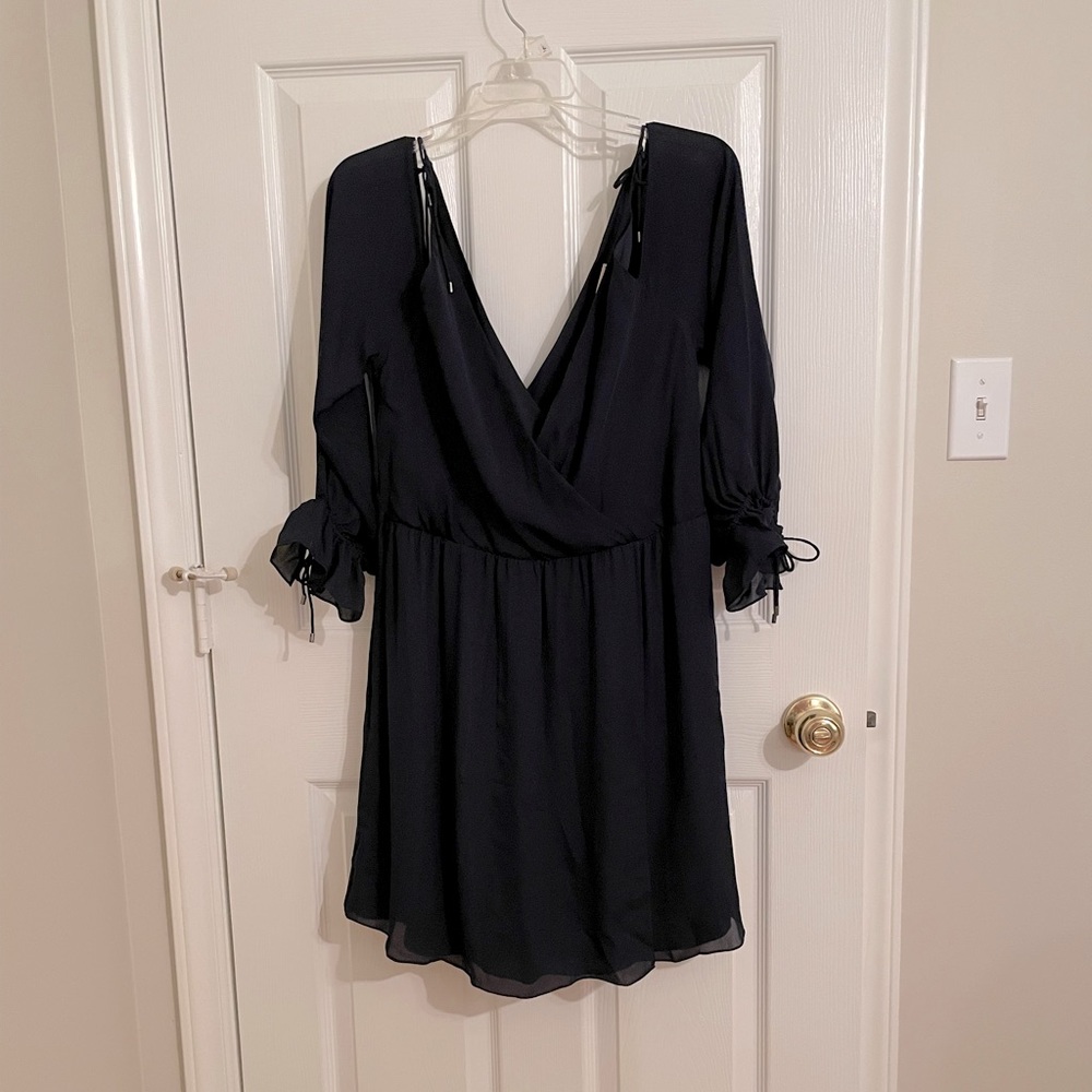 Haute Hippie, size XL, navy cocktail dress
